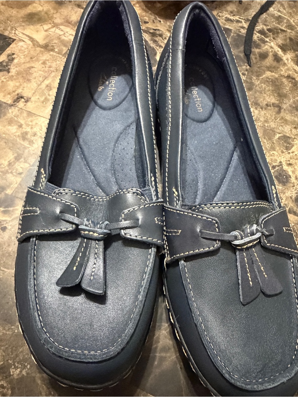 Clark’s loafers